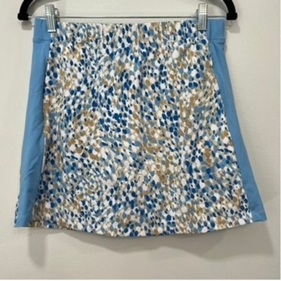 J. McLaughlin Pants - J Mclaughlin Briana Skort Small Small Catalina Cloth Athletic Stretch Blue Polka